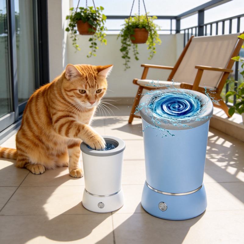 Dog Paw Cleaner - Portable Dog Paw Washer Automatic Cleaner
