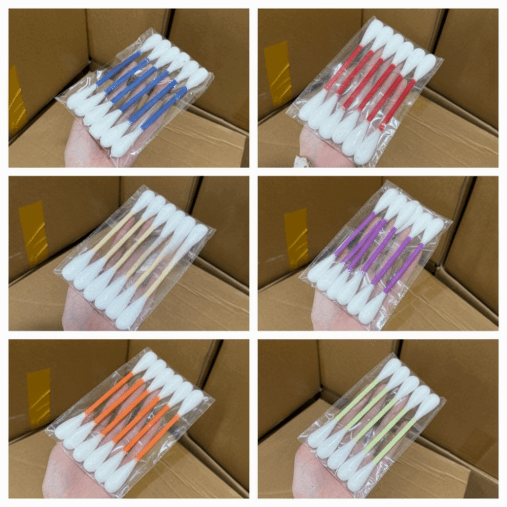 Catnip Toys - 6Pcs Oversized Cotton Swab Cat Durable