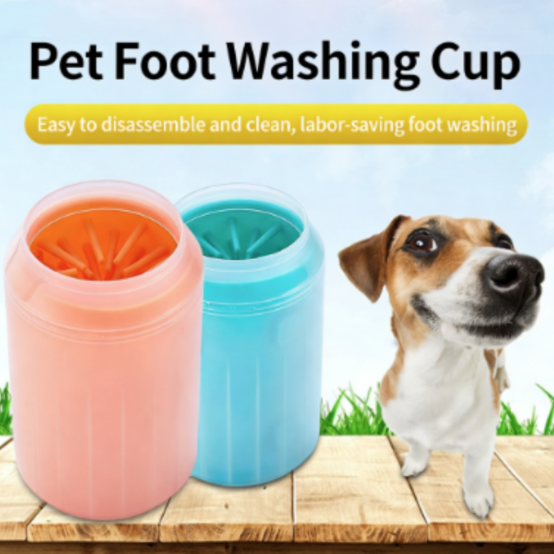 Dog Paw Cleaner - Custom Pet Paw Cleaner Soft Silicone