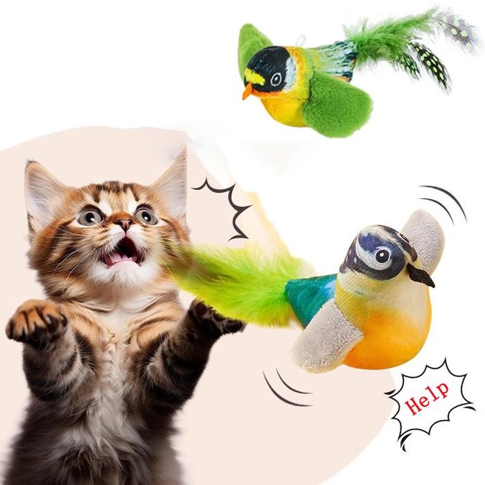 Self-playing Hanging Bird Cat  - Catnip Toys recensione e prezzo