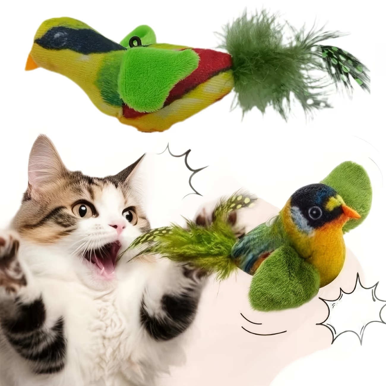 Self-playing Hanging Bird Cat  - Catnip Toys recensione e prezzo