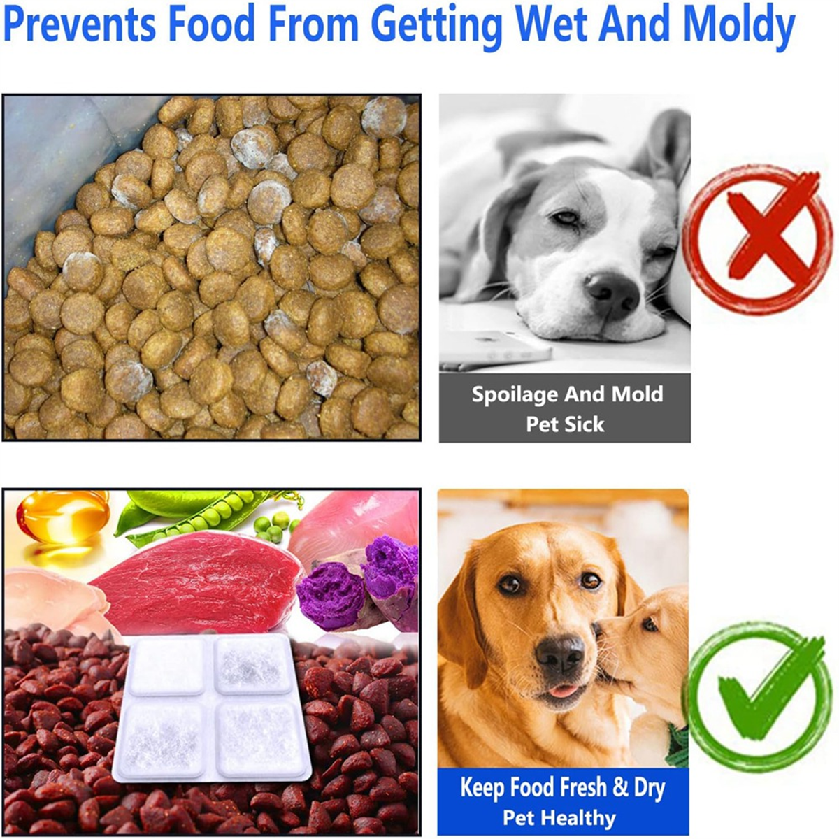 Y02A12PCS Pet Food Desiccant B - Automatic Pet Feeder recensione e prezzo