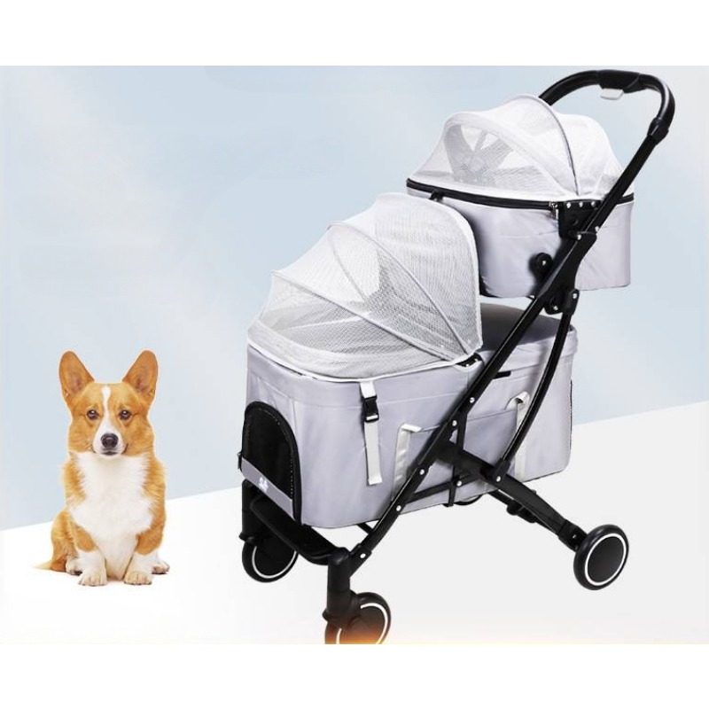 2026 Hot Sale Detachable Doubl - Pet Stroller Carrier recensione e prezzo