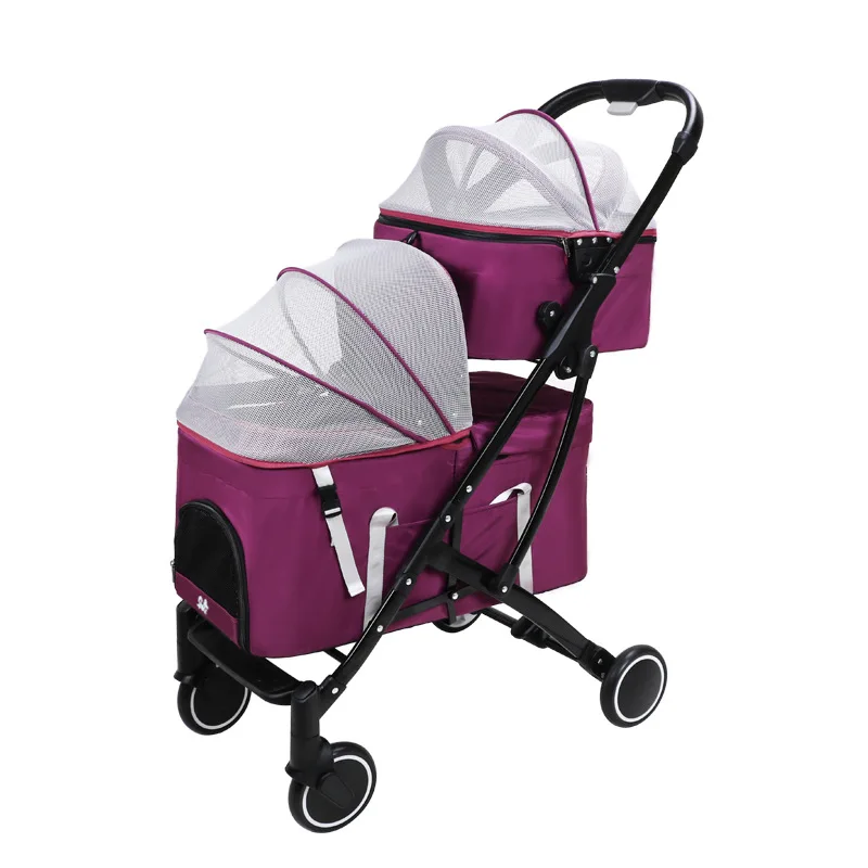 2026 Hot Sale Detachable Doubl - Pet Stroller Carrier recensione e prezzo