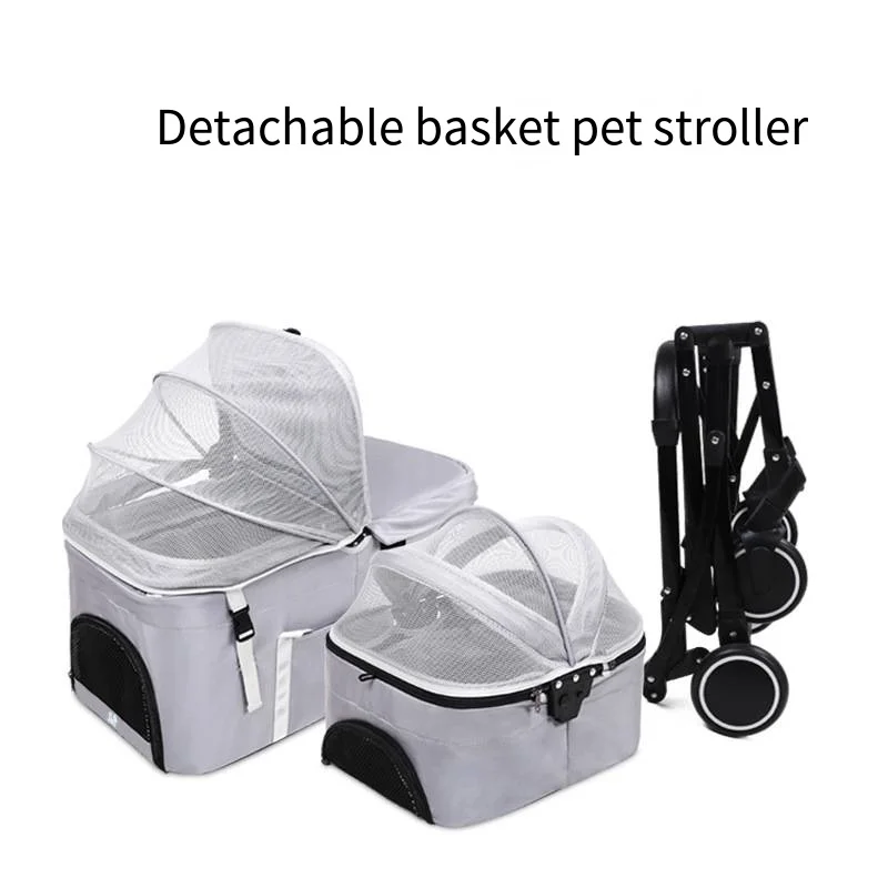 2026 Hot Sale Detachable Doubl - Pet Stroller Carrier recensione e prezzo
