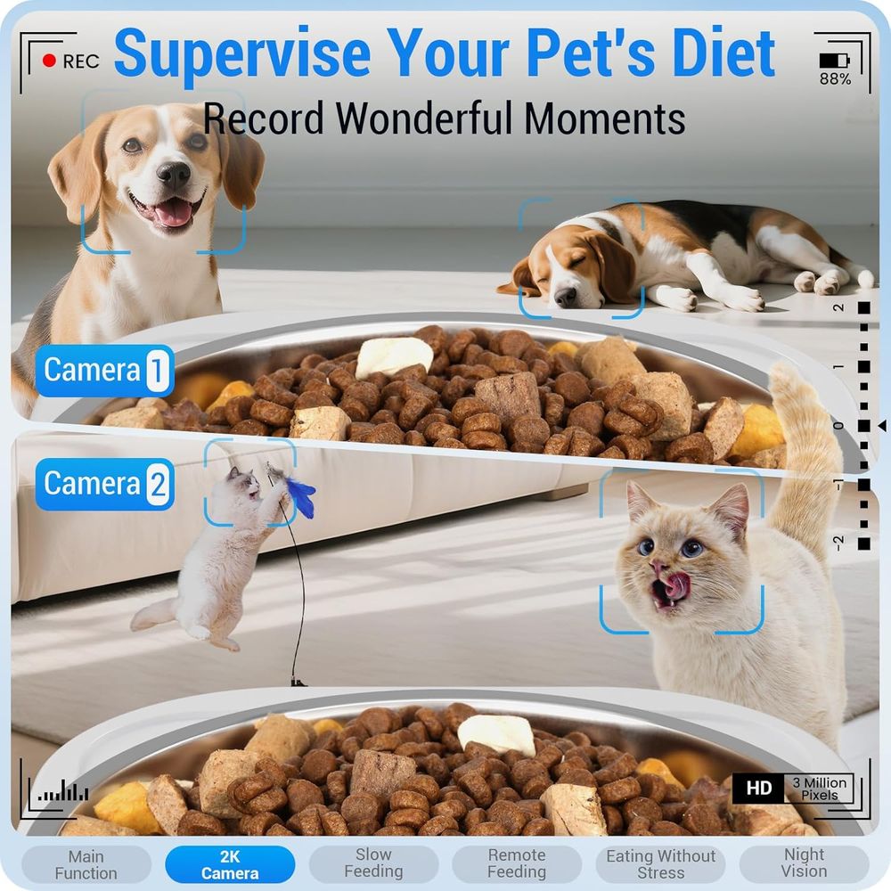 5G Wi-Fi Enabled Automatic Pet - Automatic Pet Feeder recensione e prezzo