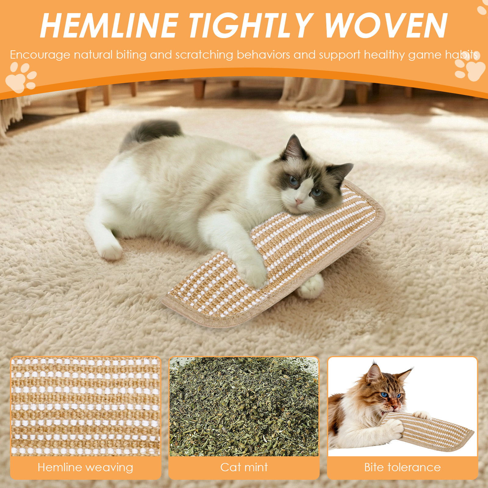 3Pcs Catnip Scratching Pillow  - Catnip Toys recensione e prezzo
