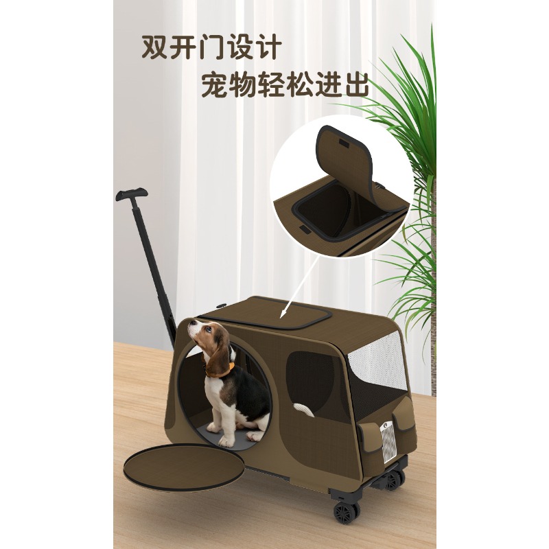Portable Pet Rolling Carrier F - Pet Stroller Carrier recensione e prezzo