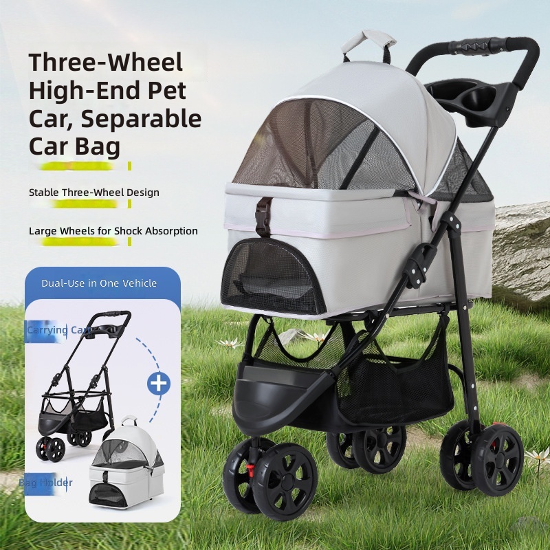 Pet Cart, Dog Cat Trolley, Sma - Pet Stroller Carrier recensione e prezzo