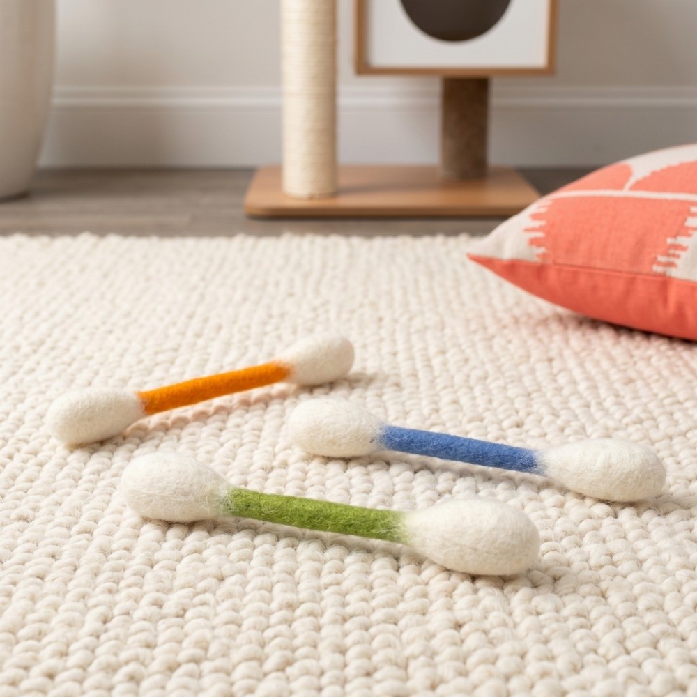 6Pcs Oversized Cotton Swab Cat - Catnip Toys recensione e prezzo