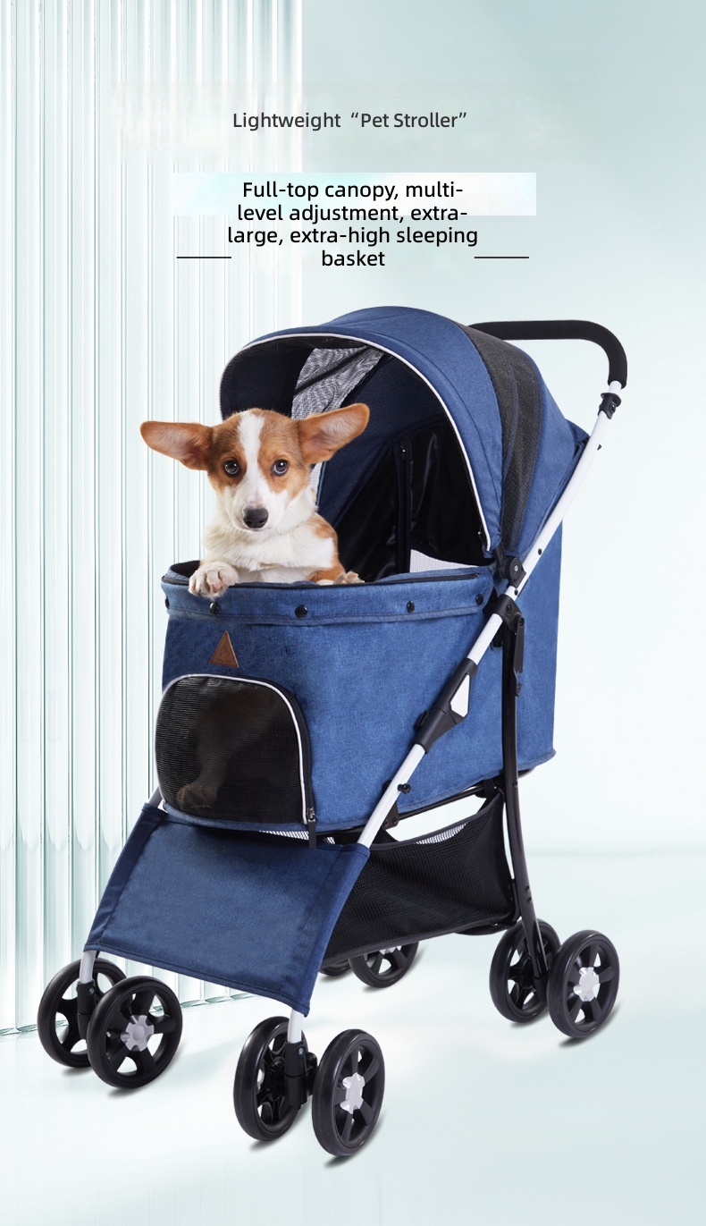 Lightweight Foldable Pet Strol - Pet Stroller Carrier recensione e prezzo