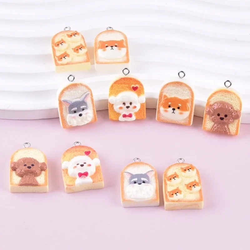 10Pcs Cute Toast Dog Resin Pen - Pet Supplies Discount recensione e prezzo