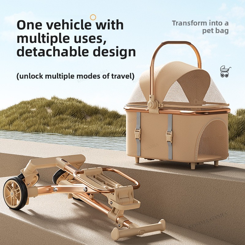New Separable Pet Stroller, Po - Pet Stroller Carrier recensione e prezzo