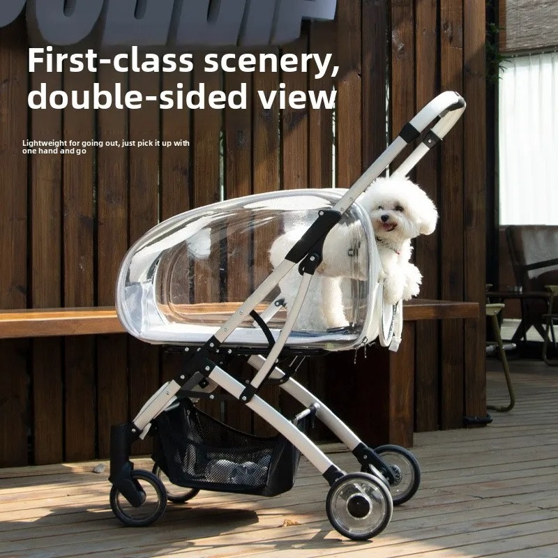 Outdoor Carrier Transparent Pe - Pet Stroller Carrier recensione e prezzo