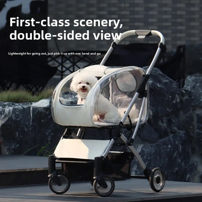 Outdoor Carrier Transparent Pe - Pet Stroller Carrier recensione e prezzo