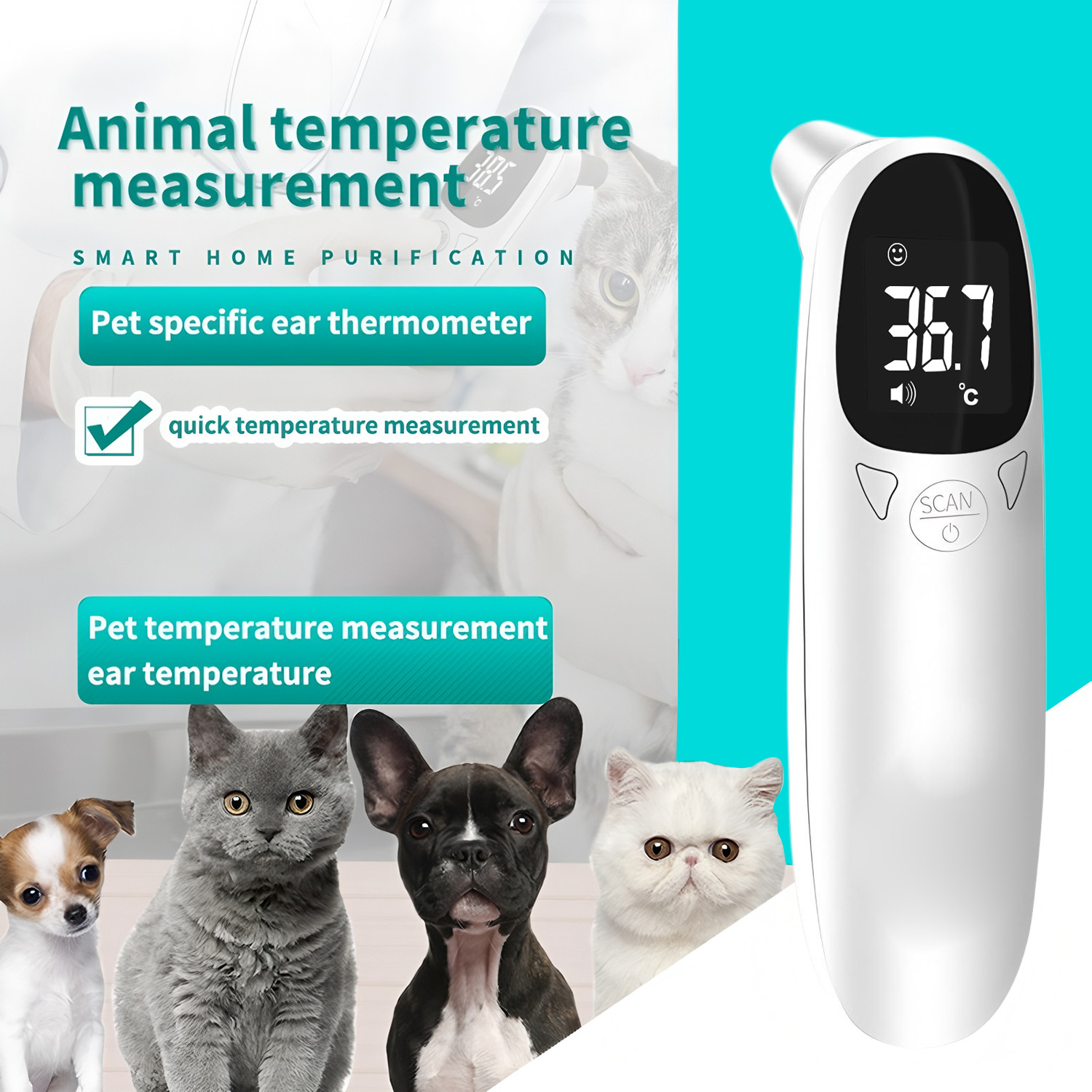 Pet Ear Digital Thermometer No - Pet Supplies Discount recensione e prezzo