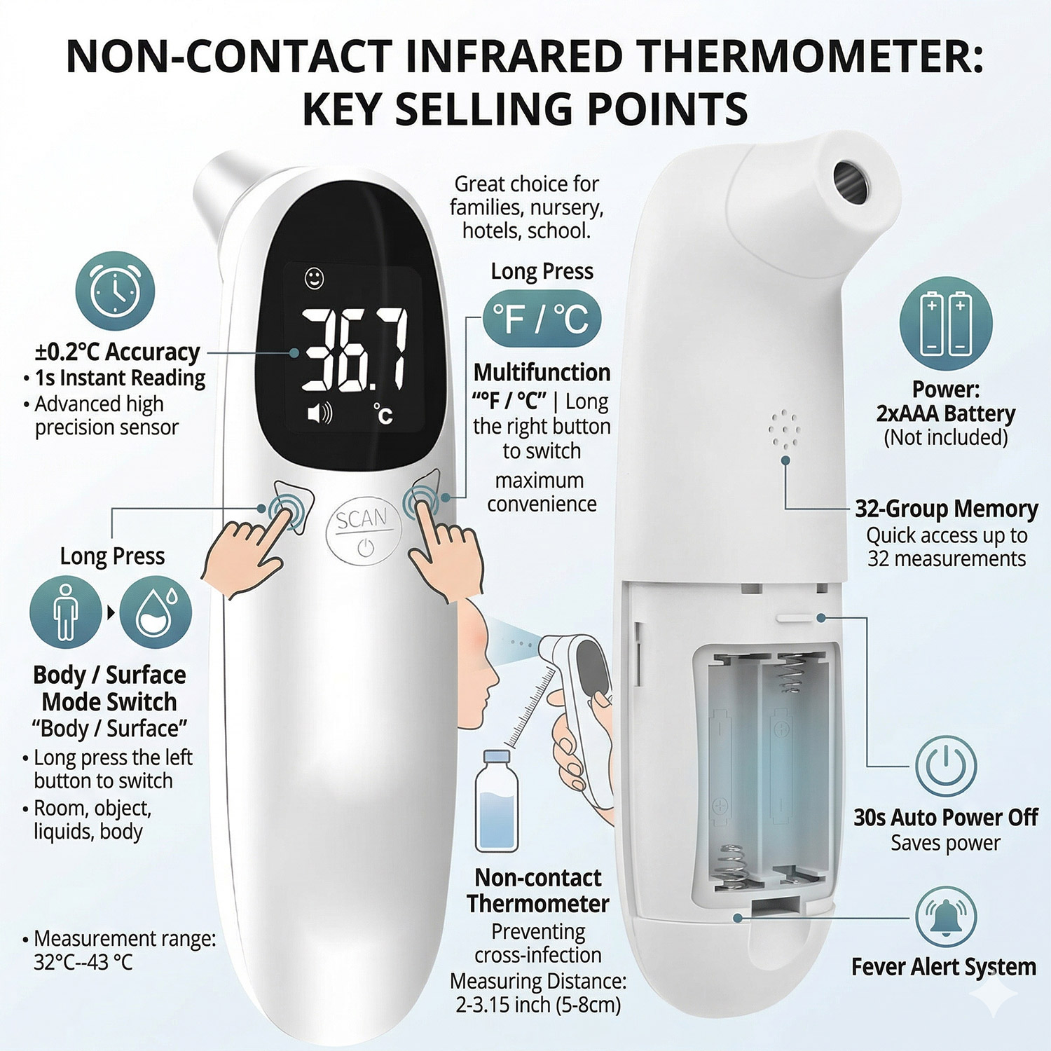 Pet Ear Digital Thermometer No - Pet Supplies Discount recensione e prezzo
