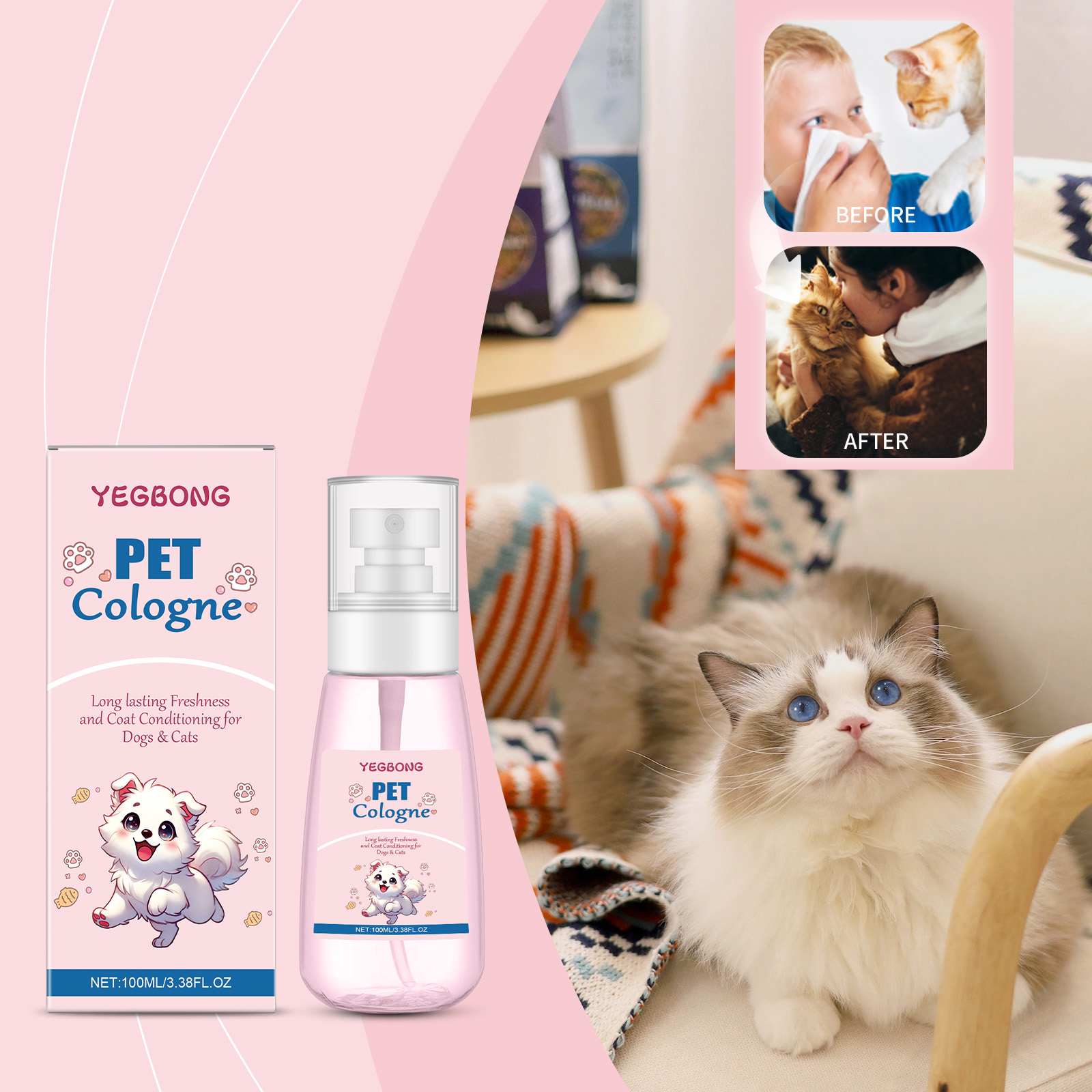 Pet Cologne Baby Powder Scent  - Pet Cologne Spray recensione e prezzo