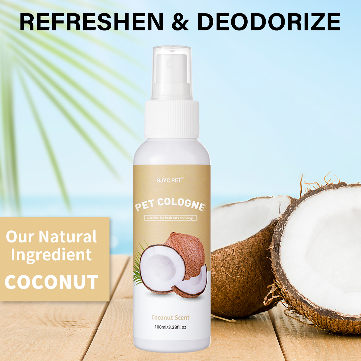 Pet Deodorizing Spray Coconut  - Pet Cologne Spray recensione e prezzo