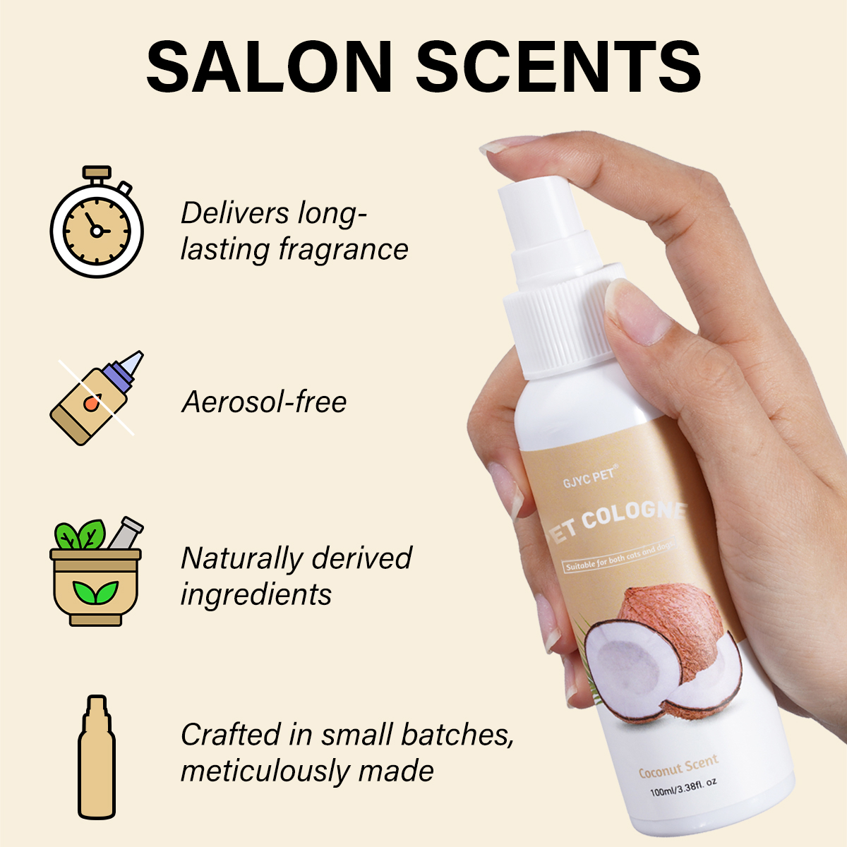 Pet Deodorizing Spray Coconut  - Pet Cologne Spray recensione e prezzo