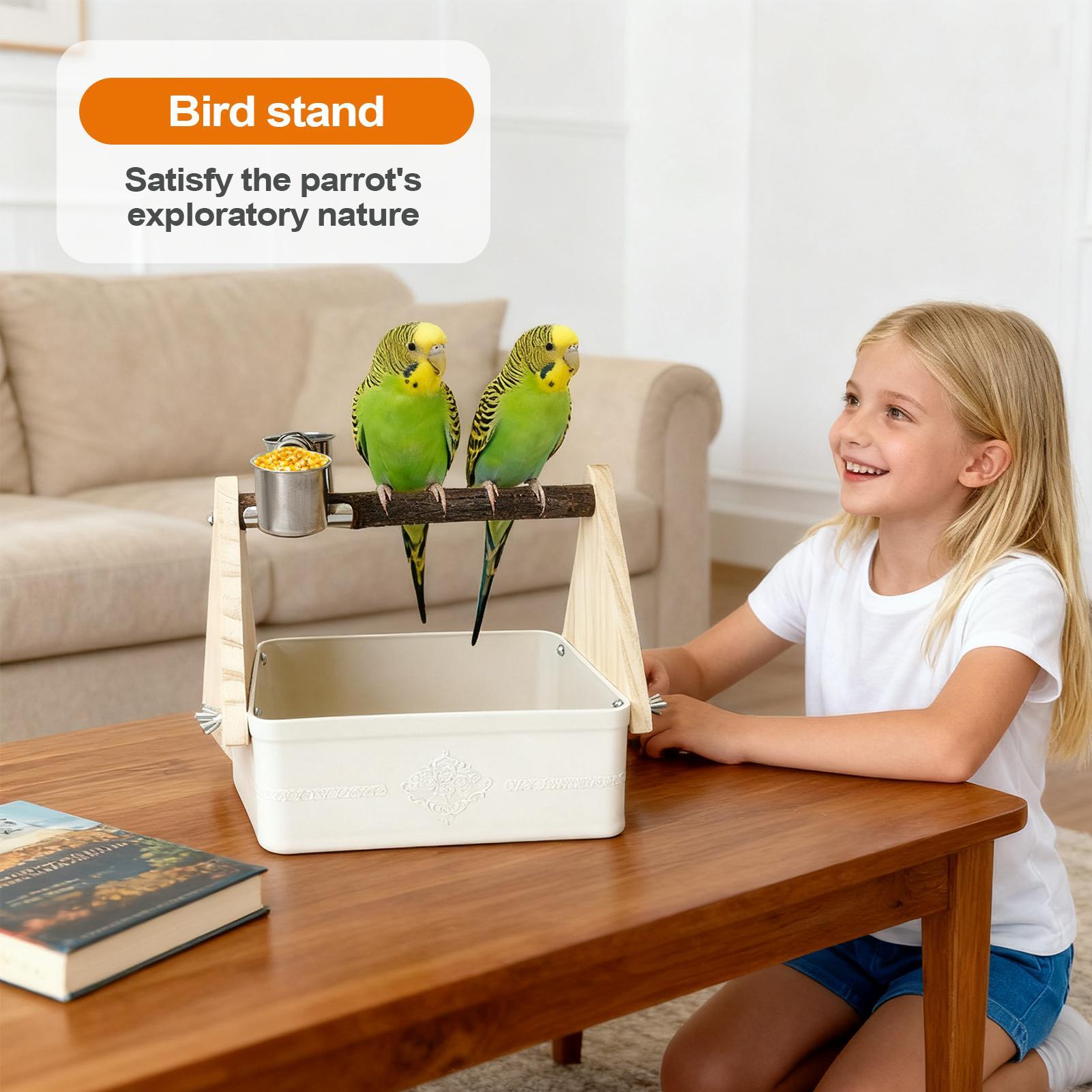 Bird Tabletop Perch Lovebirds  - Pet Supplies Zoo recensione e prezzo