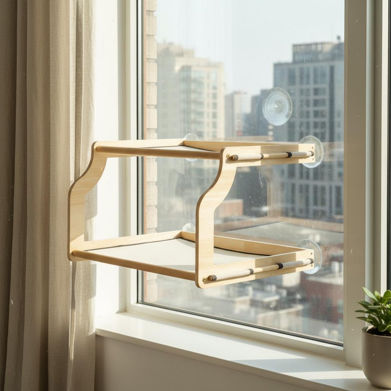 Window Mounted Cat Bed Easy-Mo - Cat Window Perch recensione e prezzo