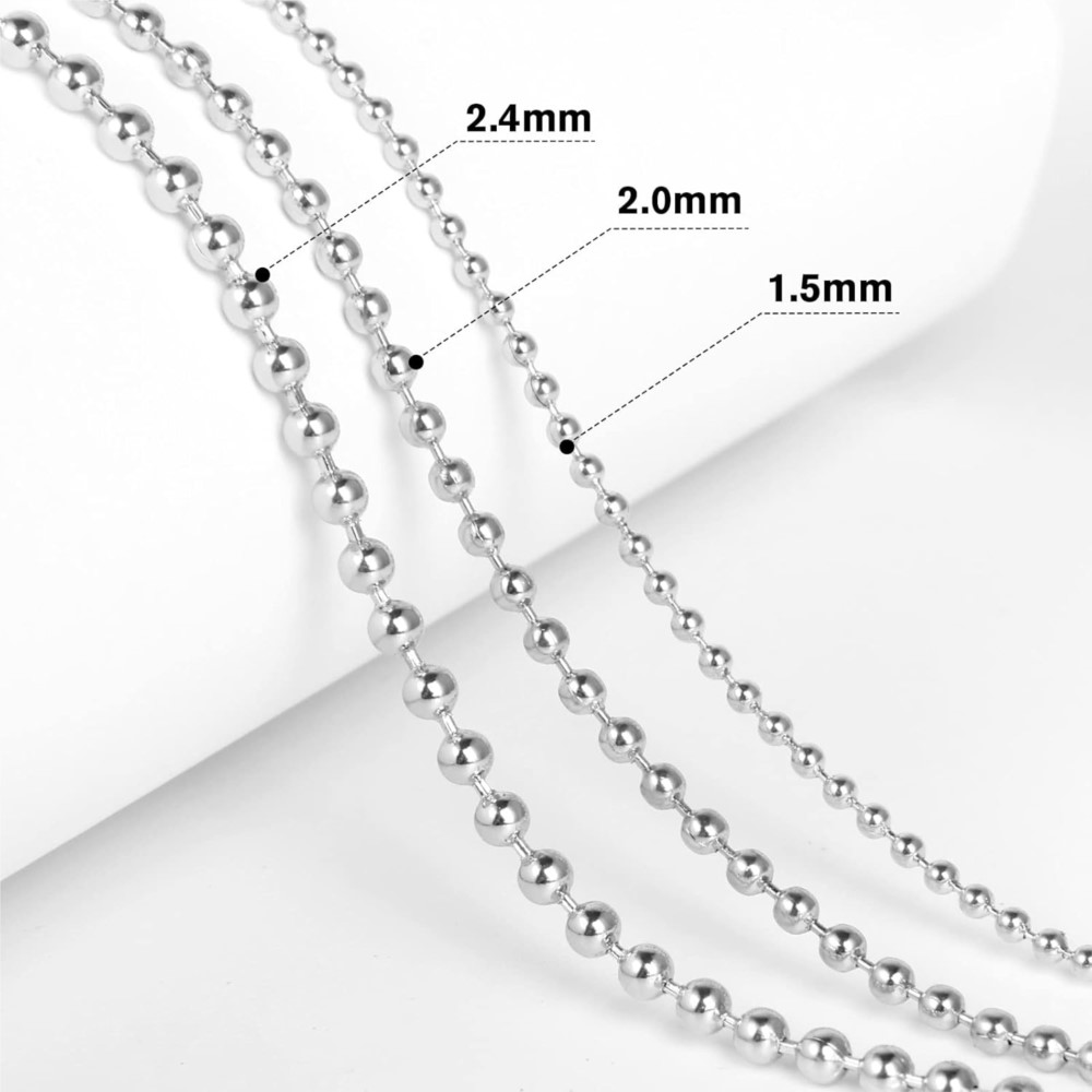 10m Stainless Steel Bead Ball  - Pet Supplies Discount recensione e prezzo