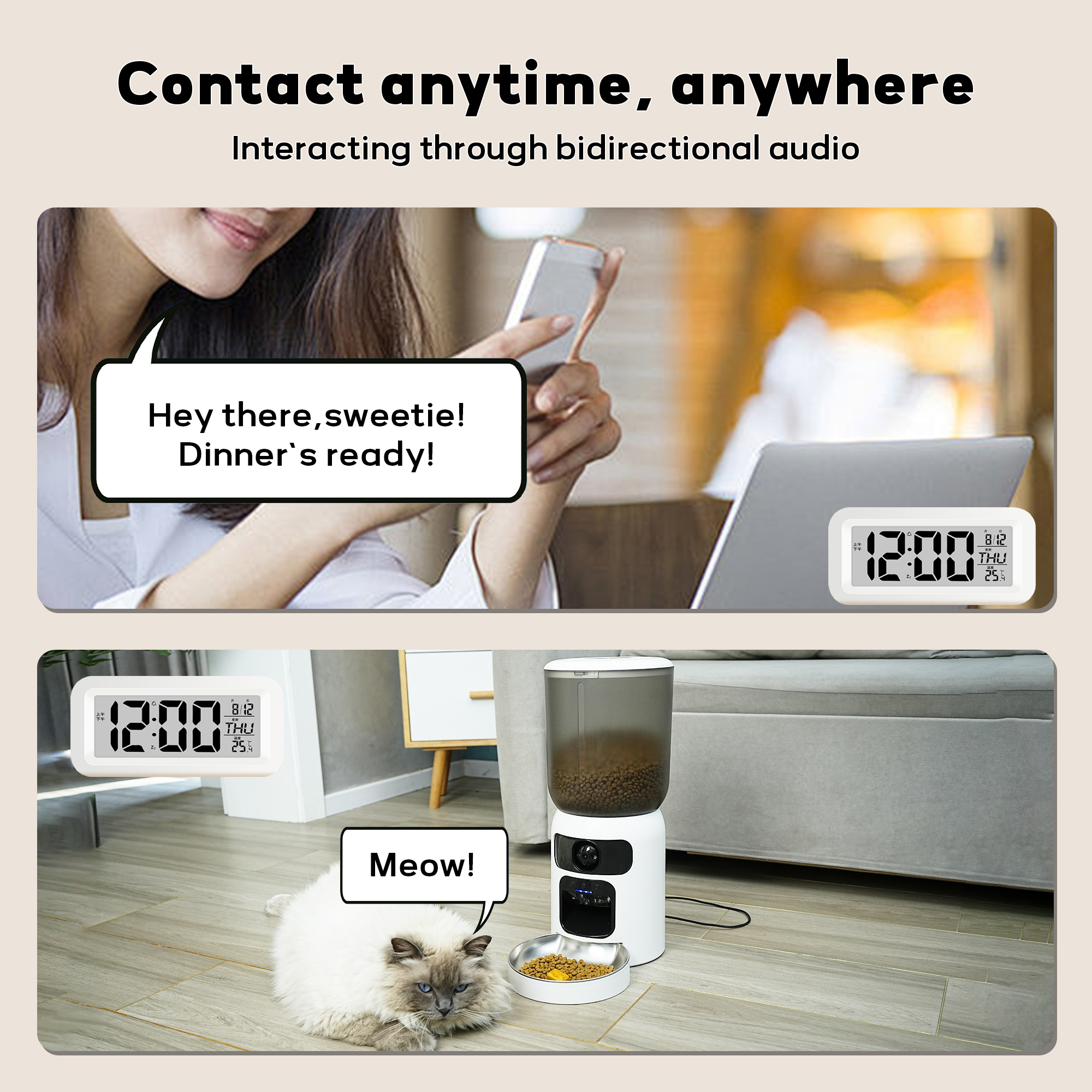 Automatic Cat Bowl Pet Feeder  - Automatic Pet Feeder recensione e prezzo