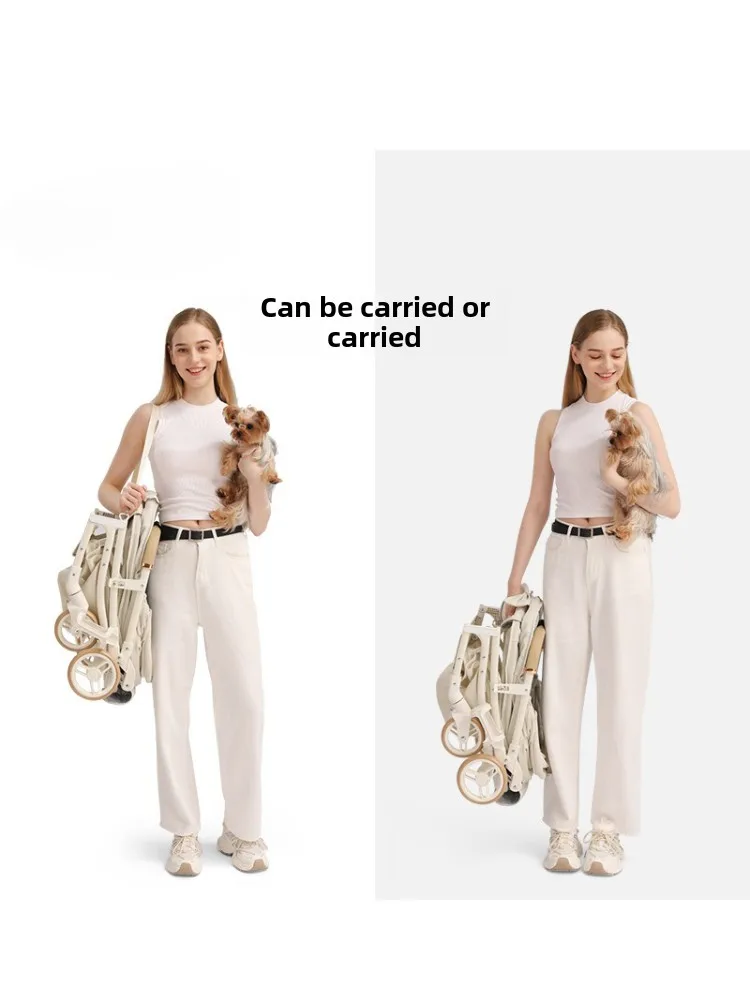 Outdoor Puppy Stroller Cat Dog - Pet Stroller Carrier recensione e prezzo
