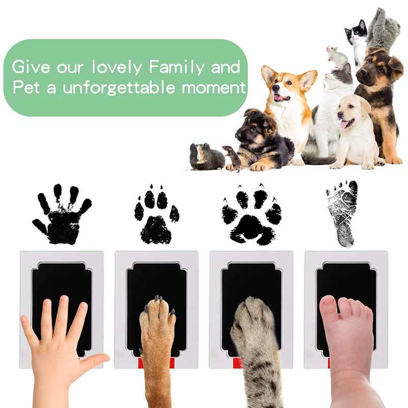Non Toxic Baby Hand Footprint  - Dog Paw Cleaner recensione e prezzo