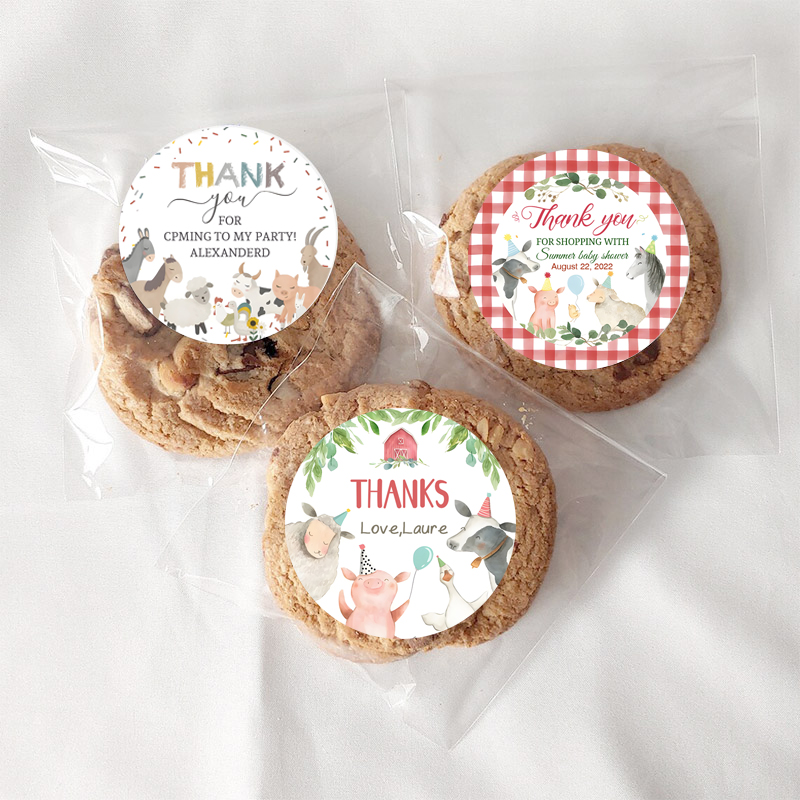 Farm Animals Birthday Stickers - Pet Supplies Zoo recensione e prezzo