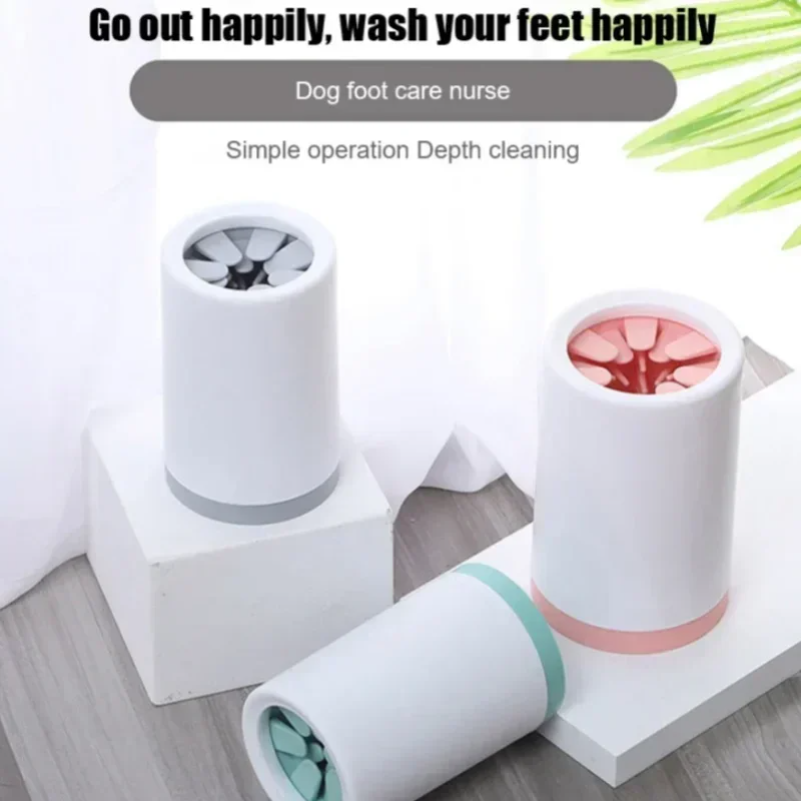 Automatic Pet Foot Washer Cup  - Dog Paw Cleaner recensione e prezzo