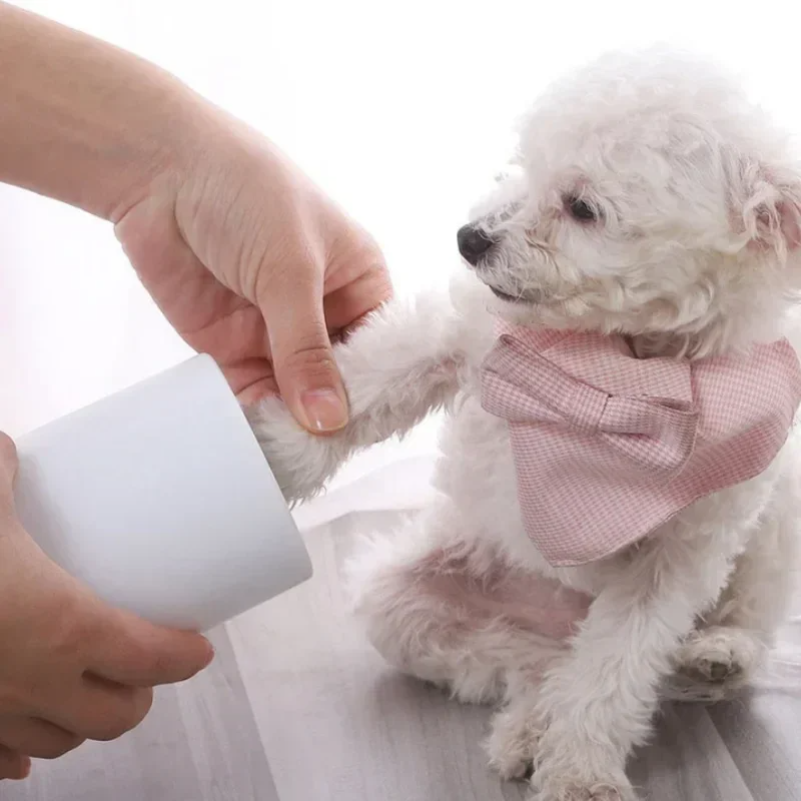 Automatic Pet Foot Washer Cup  - Dog Paw Cleaner recensione e prezzo
