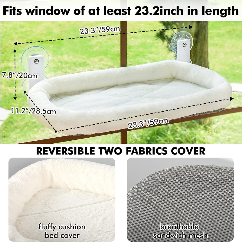 Cat Window Hammock Suction Cup - Cat Window Perch recensione e prezzo