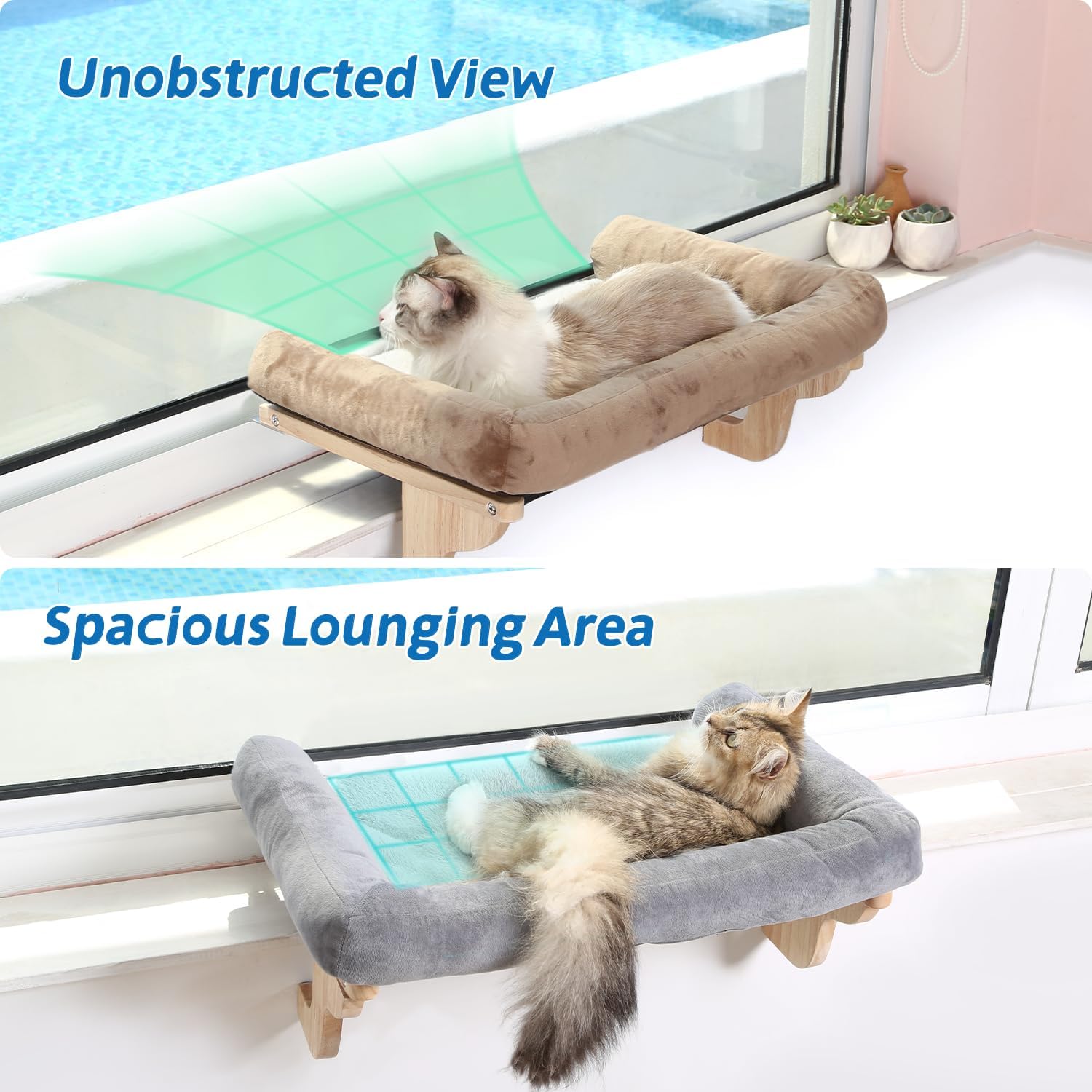 Cat Perch for Window Sill with - Cat Window Perch recensione e prezzo