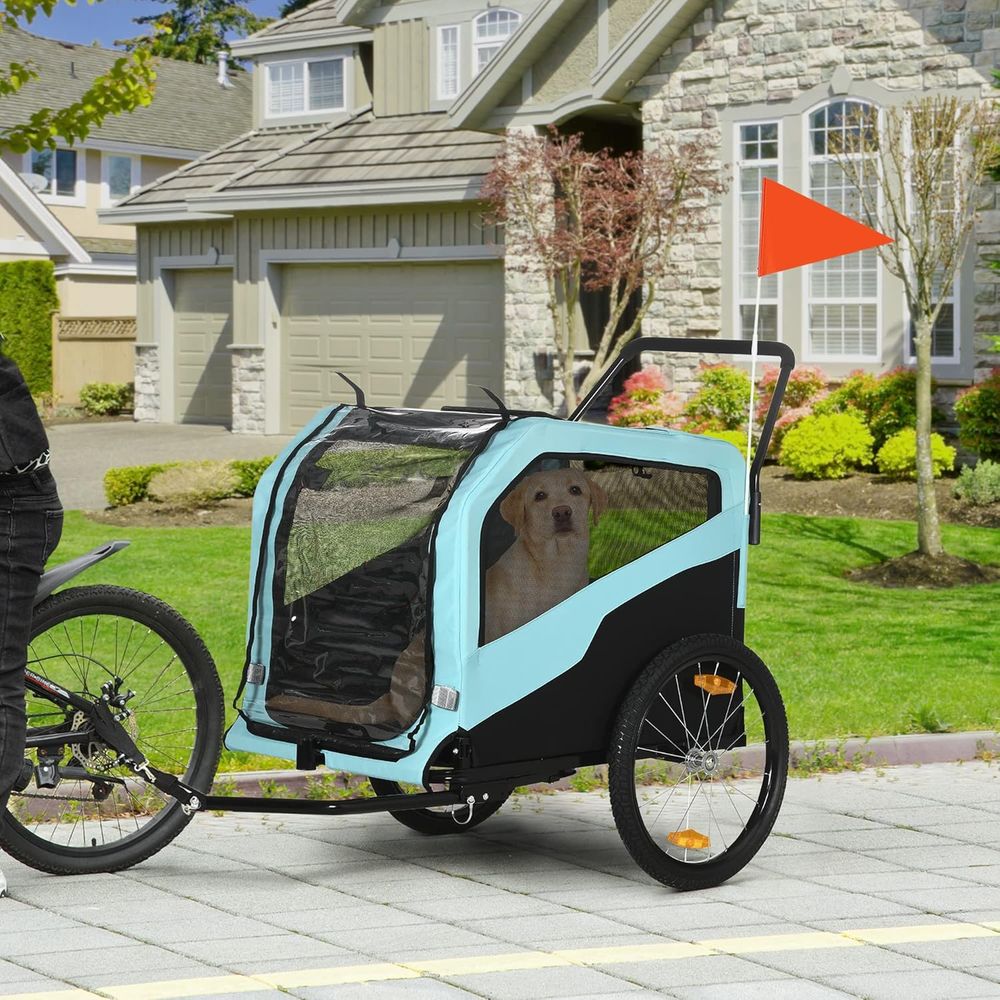 2-in-1 Dog Bike Trailer Pet St - Pet Stroller Carrier recensione e prezzo