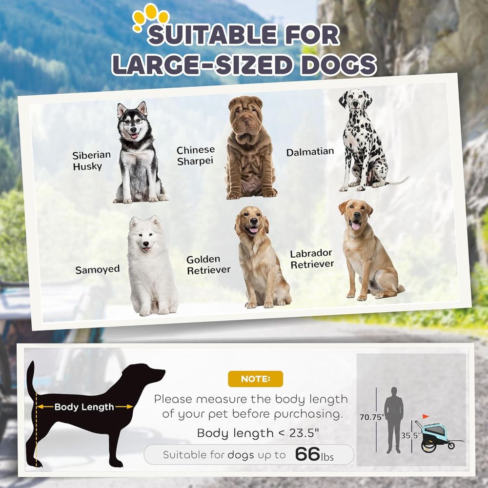 2-in-1 Dog Bike Trailer Pet St - Pet Stroller Carrier recensione e prezzo