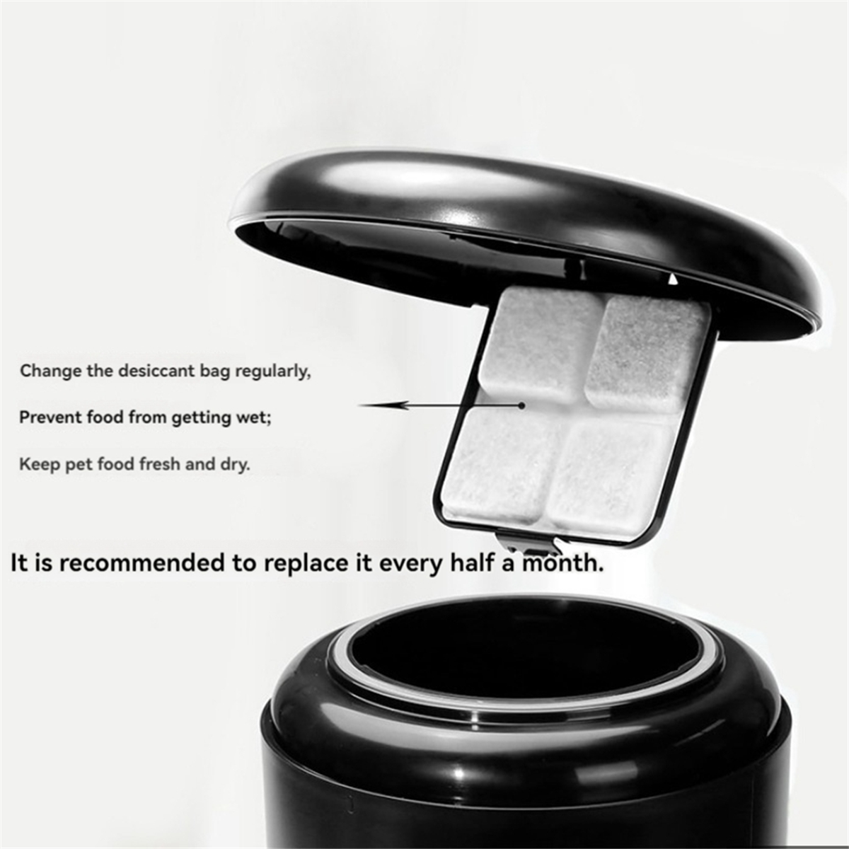 ABQR 12PCS Pet Food Desiccant  - Automatic Pet Feeder recensione e prezzo