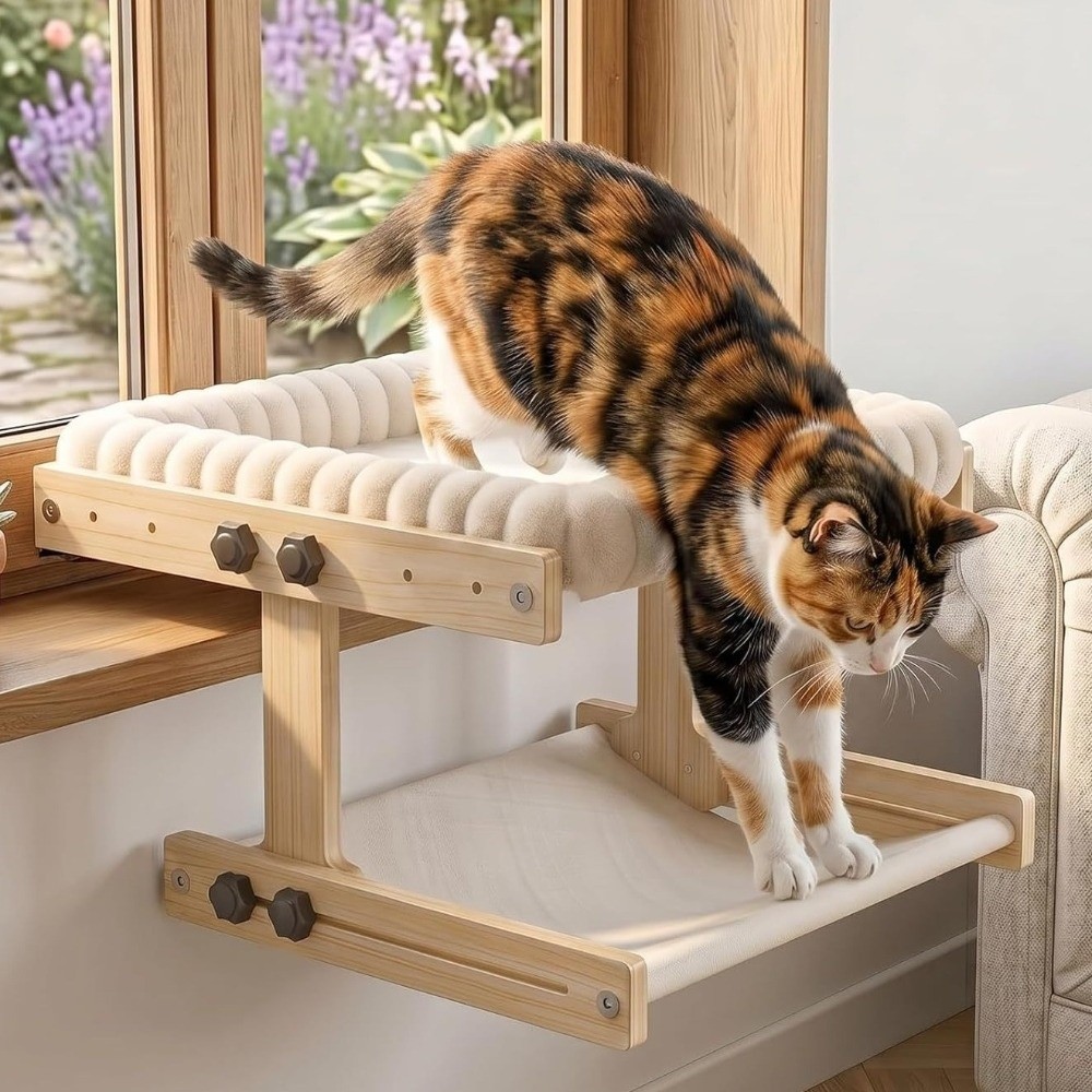 Easy To Assemble Adjustable Ca - Cat Window Perch recensione e prezzo