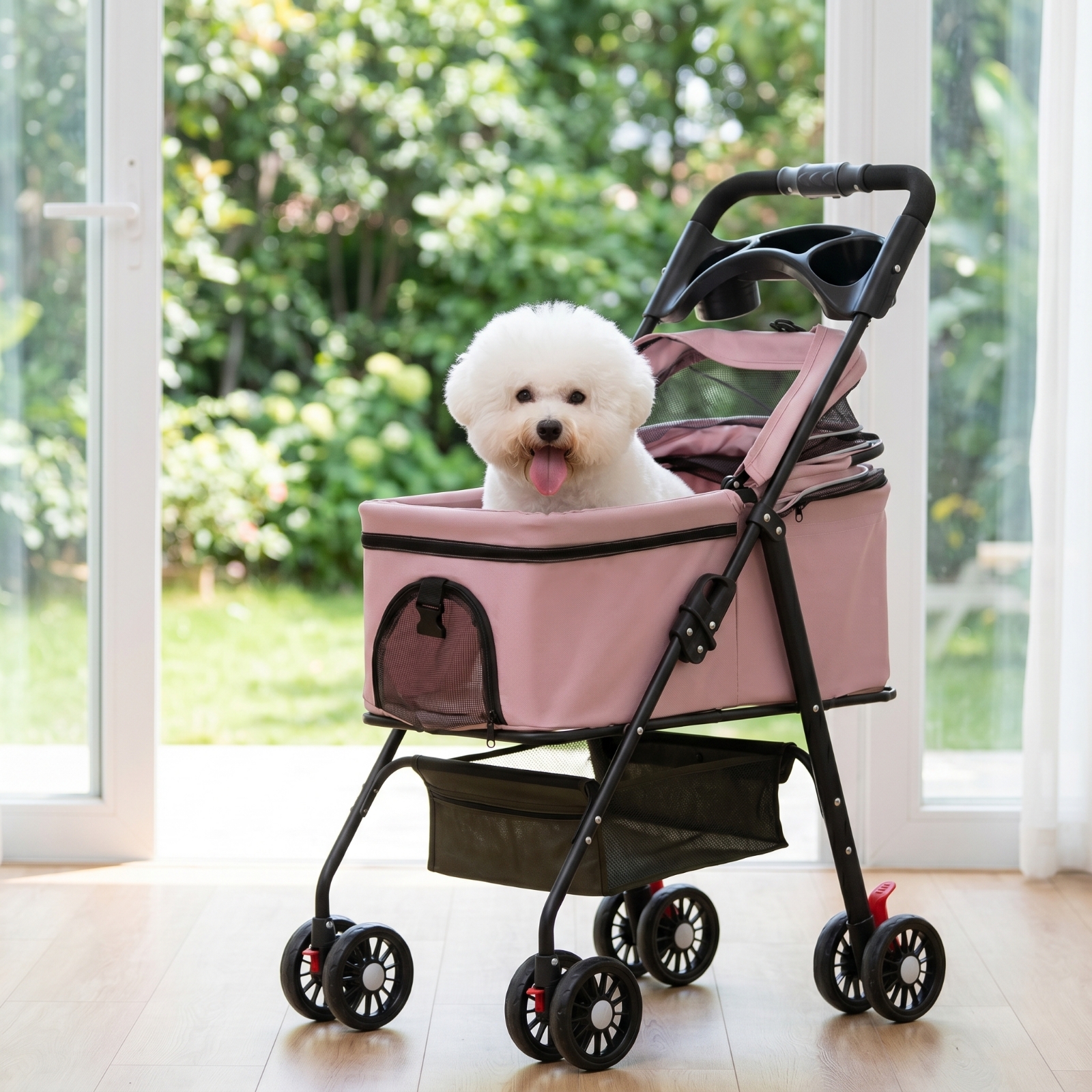 Pet Stroller with Detachable C - Pet Stroller Carrier recensione e prezzo