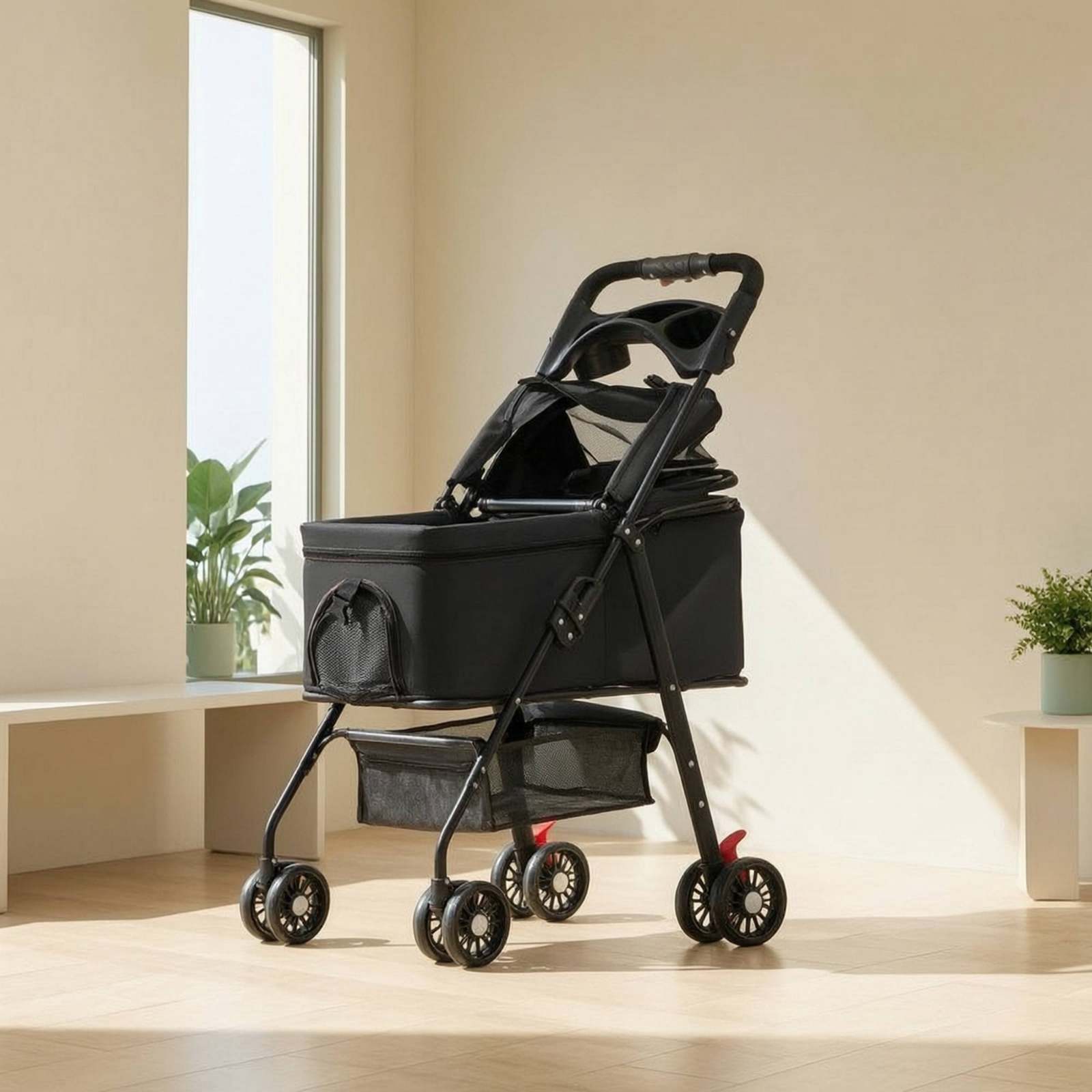 Pet Stroller with Detachable C - Pet Stroller Carrier recensione e prezzo