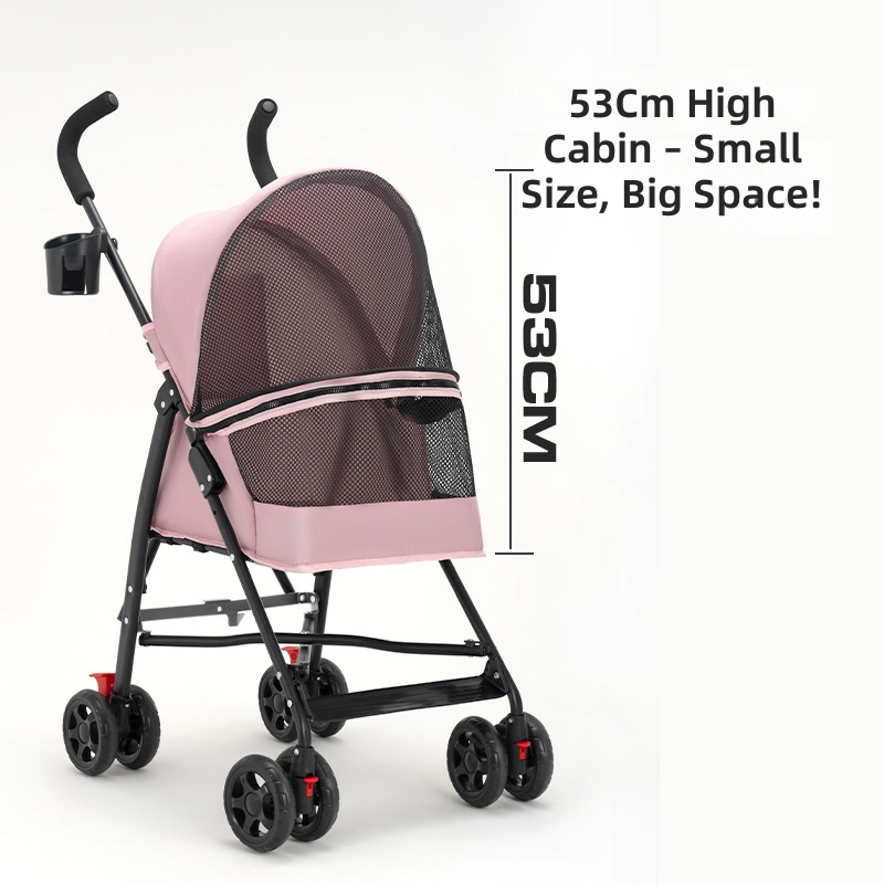 Pet Stroller, Cat Dog Stroller - Pet Stroller Carrier recensione e prezzo