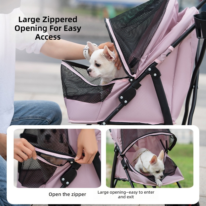 Pet Stroller, Cat Dog Stroller - Pet Stroller Carrier recensione e prezzo