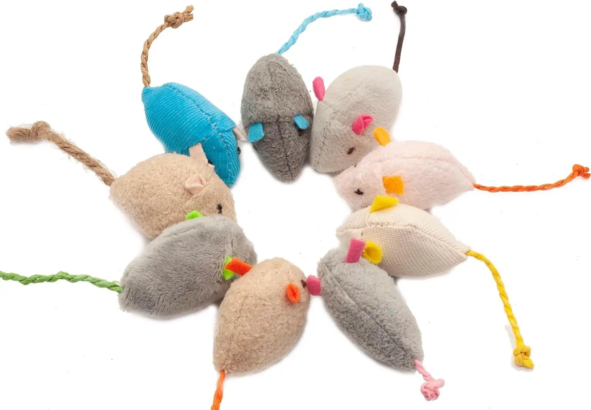 3/200pcs Rattle Cat Mouse Toys - Catnip Toys recensione e prezzo