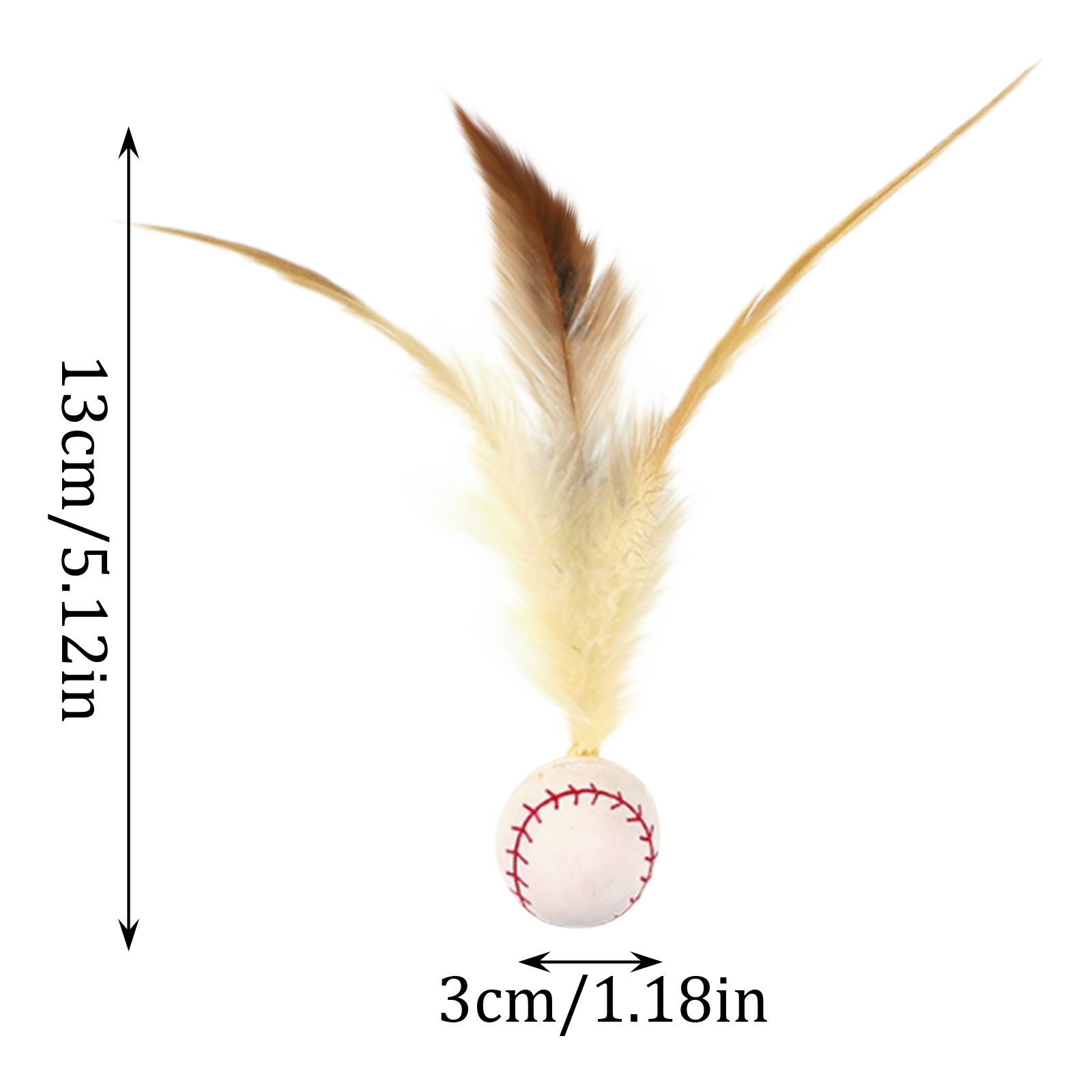 Cat Feather Ball Toys Interact - Catnip Toys recensione e prezzo
