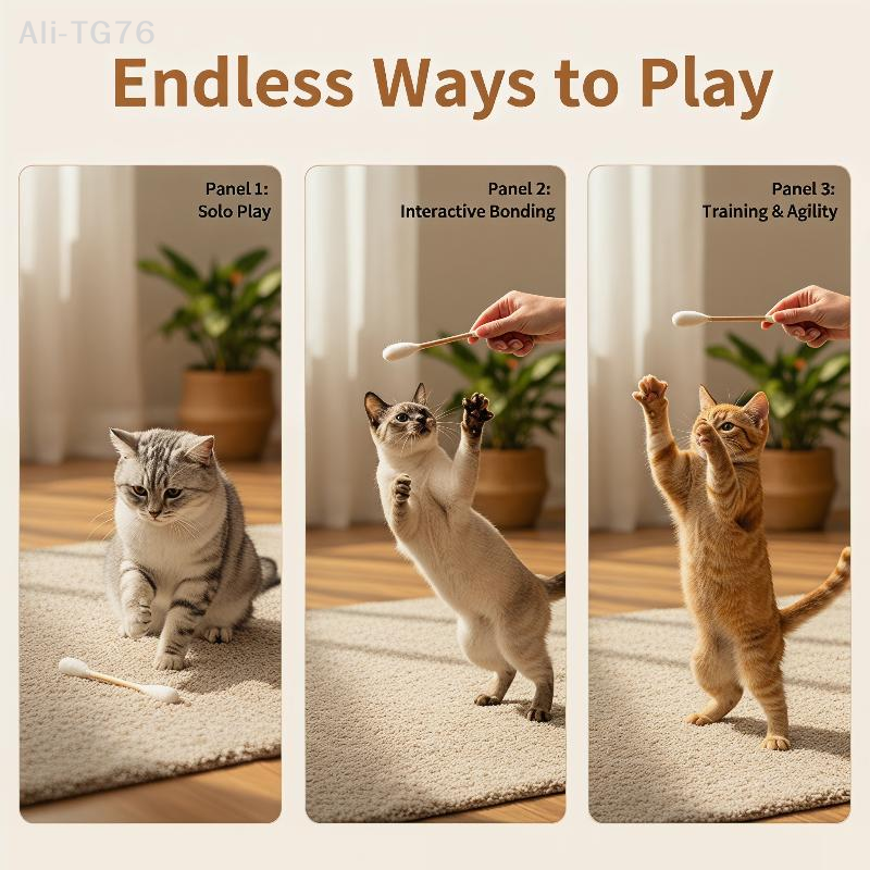 [P] Creative Large Cotton Swab - Catnip Toys recensione e prezzo